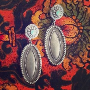Vintage turquoise earrings